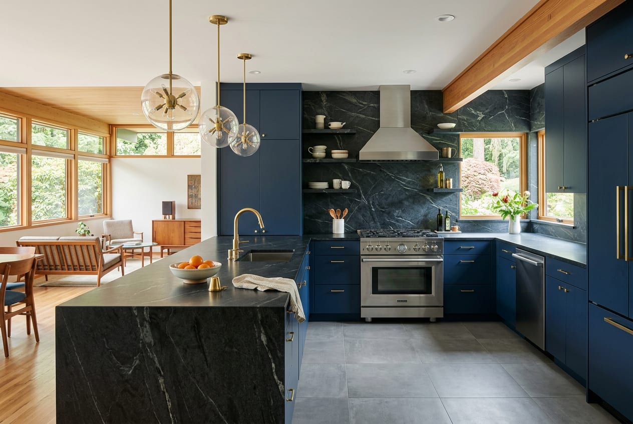 Garcia Kitchen Remodeling Corp, kitchen remodeling in Bellevue, completed project 1